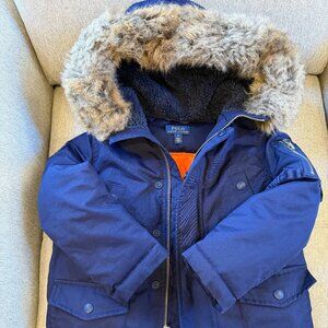 Ralph Lauren Polo warm winter down jacket 5t kid